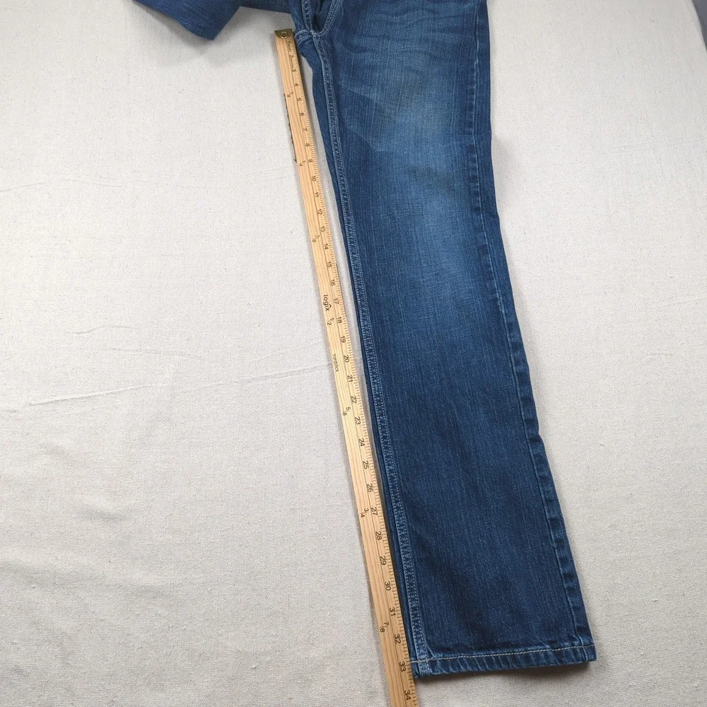 Wrangler Jeans Mens 30x34 Blue 20X Slim Straight Western Cowboy Rodeo‎